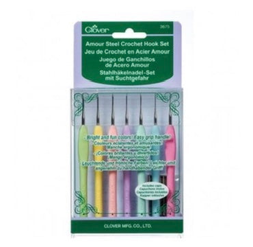 Amour Steel Crochet Hook Set (0.60 - 1.75 mm)