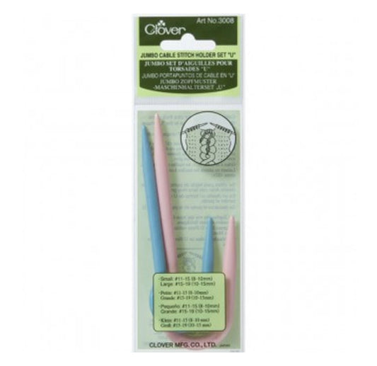 Jumbo Cable Stitch Holder Set