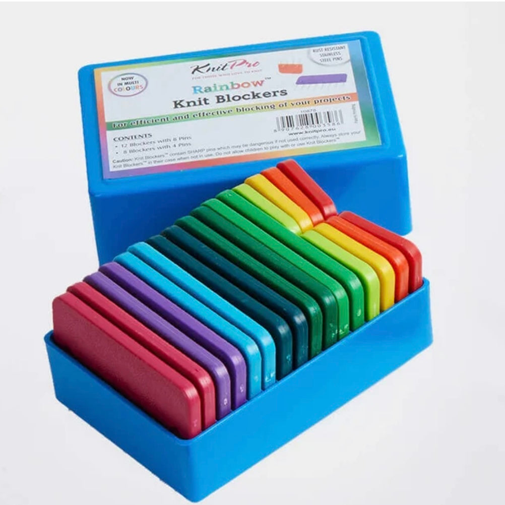 Rainbow Knit Blockers