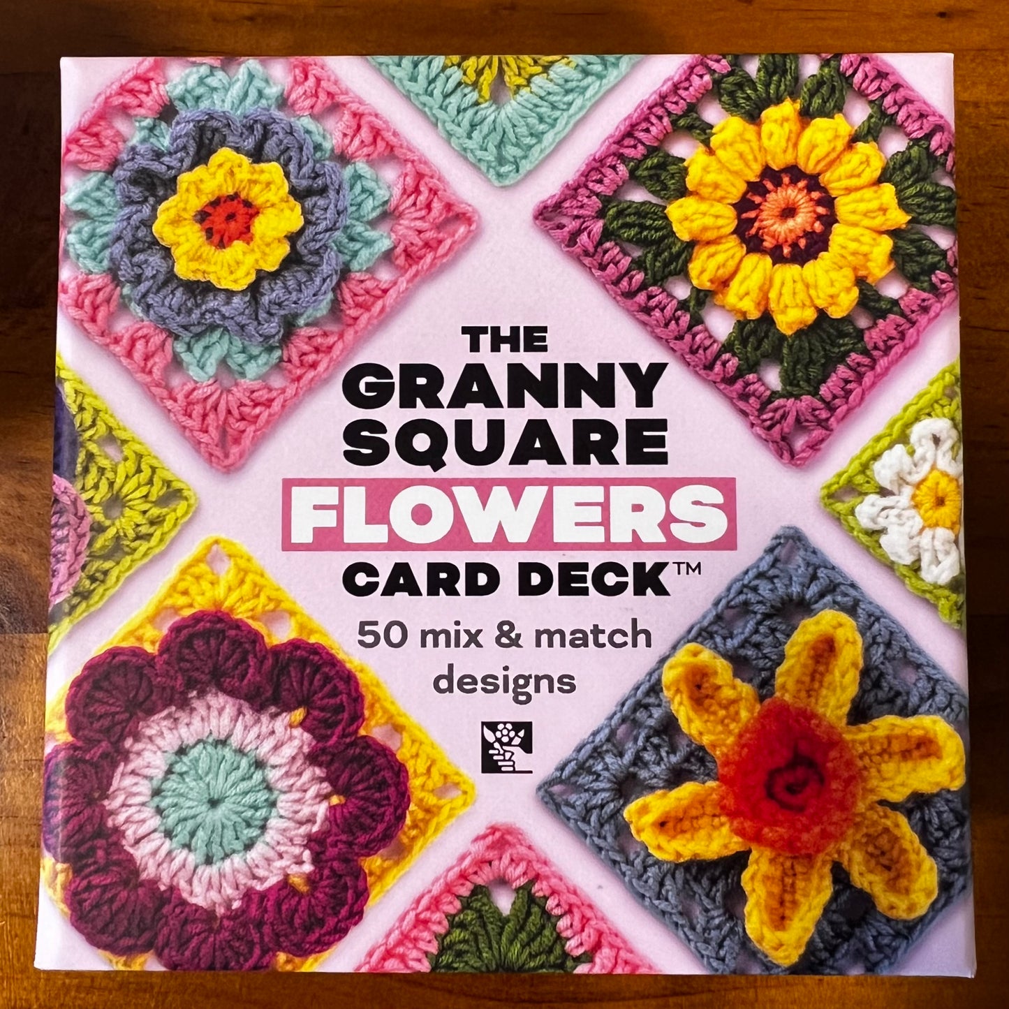 The Granny Square Flowers Card Deck