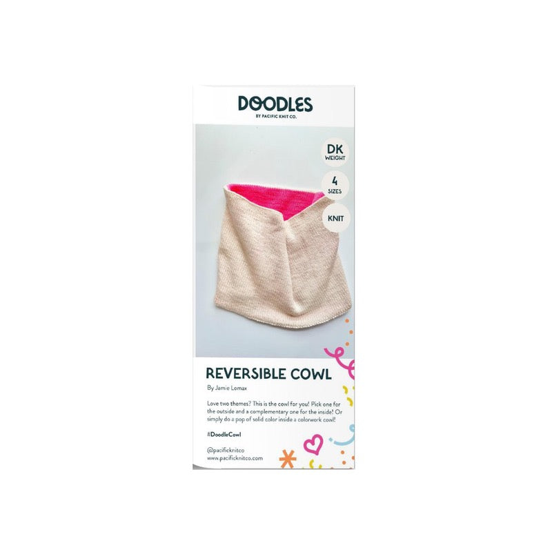 Base Doodle Reversible Cowl Pattern