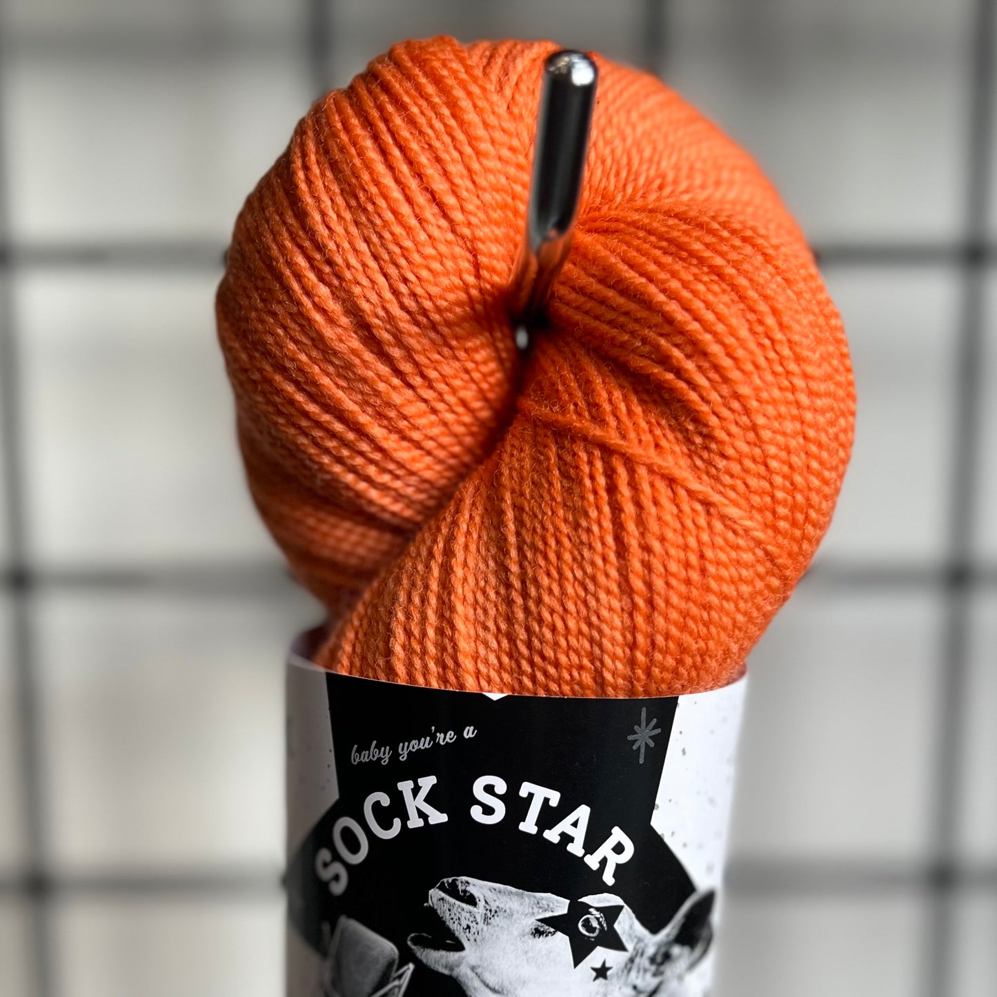 Sock Star Claire's Creations Orange