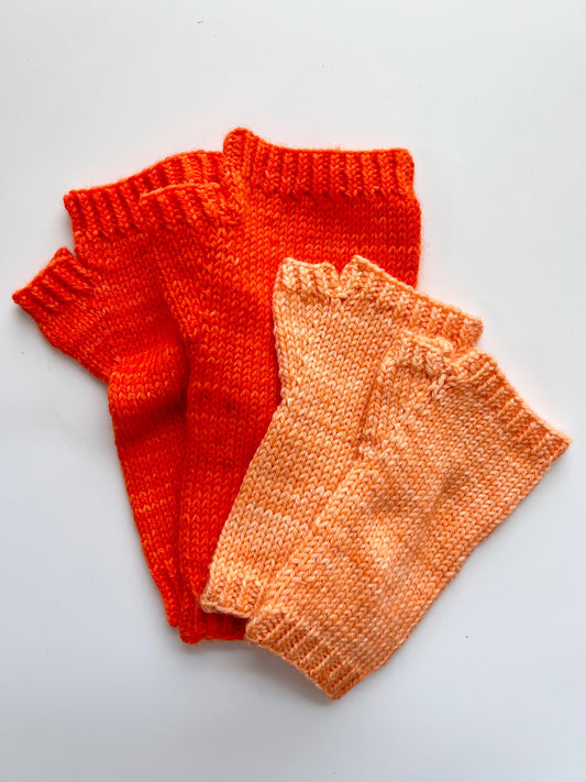 Base Doodle Fingerless Mitts 2 Pattern